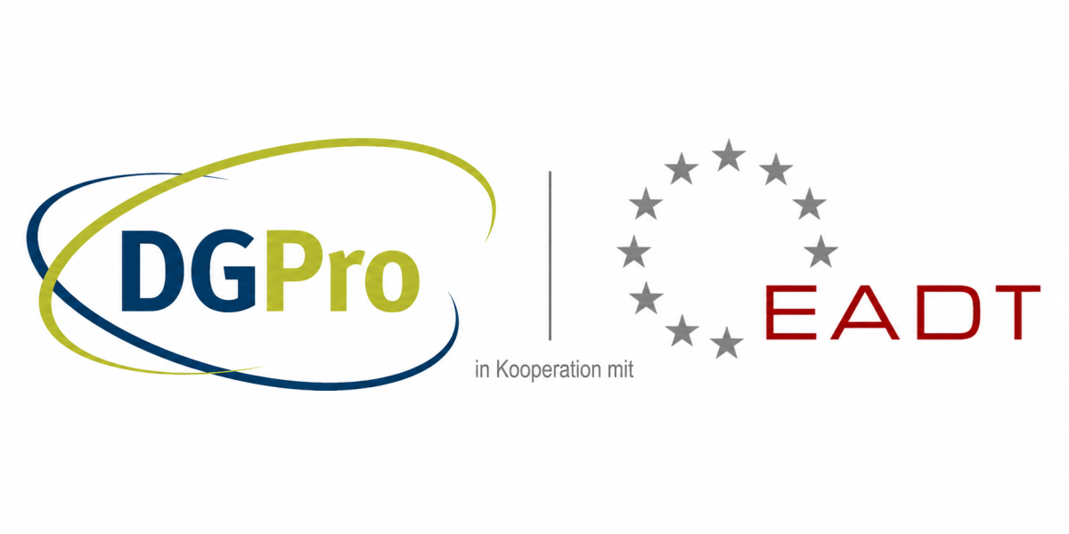 Logos der DGPro und der European Association of Dental Technology (EADT)